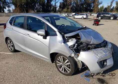 2015 Honda Fit Ex из США, поврежденный, VIN 3HGGK5H88FM710853